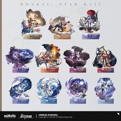 崩壊：スターレイル・公式　アクリルスタンド（虚無運命）ヴェルト　サンポ　ペラ　銀狼　カフカ　ルカ　桂乃芬　ブラックスワン　黄泉　椒丘