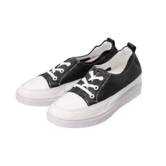 ☆ ブラック ☆ 39(24.5cm) ☆ スニーカー 厚底 インヒール スリッポン レディース スニーカー 本革 カジュアルシューズ レディーススリッポン シューズ くつ 靴 レディーススニーカー 着脱簡単 靴紐結ばない おしゃれ カジュアル かわいい