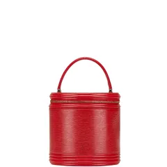 ルイ ヴィトン エピ カンヌ バニティバッグ ハンドバッグ M48037 カスティリアンレッド レザー レディース LOUIS VUITTON【228-95429】