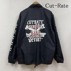 CUTRATE コラボ　コーチジャケット CUTRATE — CUTRATE LOGO NYLON COACH JACKET