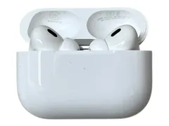 Apple (アップル) AirPods Pro 第2世代 MagSafe充電ケース USB-C付き エアポッツプロ ワイヤレスイヤホン MTJV3J/A ホワイト 家電/028