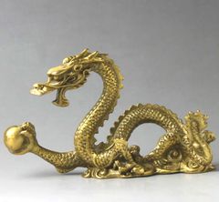 龍の青銅文鎮 10cm程 とても重いです。 - メルカリ