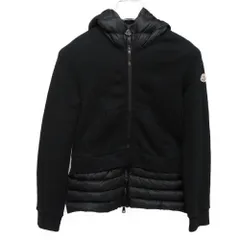 美品!Lサイズ★モンクレール マグリア カーディガン ハイブリッド ニット 切替 モンクレール MONCLER ダウンパーカー ニット切替カーディガン