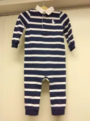 M28　ラルフローレン　RALPH LAUREN　ベビー　未使用品　カバーオール　80cm　綿100%　洗濯可能
