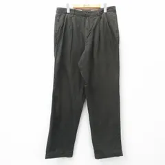 W34/古着 バナナリパブリック パンツ メンズ 00s SMITH FIELD コットン 濃緑 グリーン 25jun05 中古 ボトムス ロング