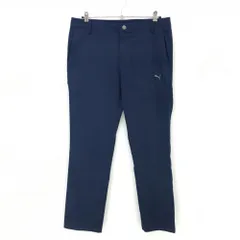 プーマ パンツ ネイビー シンプル ストレッチ メンズ XL ゴルフウェア PUMA
