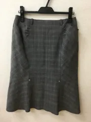 ensuite　ensuite エンスイート グレーチェックのスカート サイズ5
