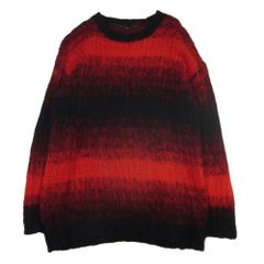 Number nine風 グランジニット モヘア ボーダー カート・コバーン 