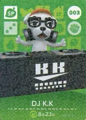 【中古】どうぶつの森amiiboカード 003[SP]：DJ K.K