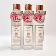 【数量限定】FERNANDA Fragrance Linen Spray MOMO フェルナンダ フレグランス リネンスプレー 桃 モモ 100ml 3本セット