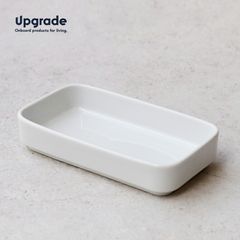 [신품][1점 판매]Upgrade[업그레이드] Retro BC Tableware Casserole 화이트 그릇 깊은 접시 스텁킹 도자기 기내 식기 단순 독일 DETAIL 디테일