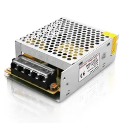 新品 スイッチング電源 AC→DC コンバーター 直流安定化電源 電源装置 直流 変換器 変圧器 電源スイッチ 安全保護 回路 装置 (12V 5A)