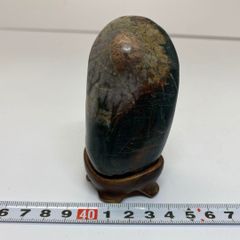 鉄鉱石 だるま型 自然石 2個セット 鑑賞石 置き物 - メルカリ