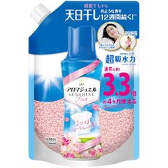 レノア ハピネス アロマジュエル 香り付け専用ビーズ おひさまフローラル 詰め替え 1,410mL [大容量]