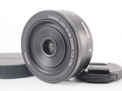 キャノン Canon EF-M 22mm f/2 STM Lens for EOS M EF-M Mount Black [新品同様] #Z4985A