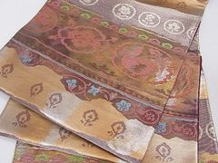 麻半幅帯③紅型風草花・グラデーションリバーシブル - メルカリ 麻半幅帯③紅型風草花・グラデーションリバーシブル - メルカリ