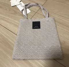 ミナペルホネン ミニバッグ  マーメイド ライトグレー