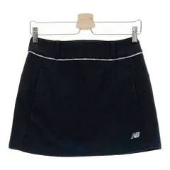 サイズ：0 NEW BALANCE ニューバランス  裏起毛 スカート レオパード柄 ブラック系 [240101287694]# ゴルフウェア レディース ストスト