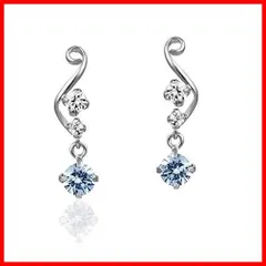 【特売】canal4℃(カナルヨンドシー)K10ホワイトゴールド(WG)ピアス 151646153201