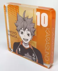 【中古】アクリルスタンド・アクリルパネル 日向翔陽 「ハイキュー!! break timeトレーディングアクリルブロック」