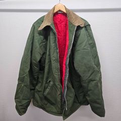 KEY ワークジャケット カーキ ヴィンテージ メンズ 古着 M-C-442