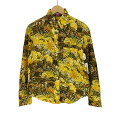ポールスミスジーンズ Paul Smith JEANS 花柄 総柄 B.D L/S シャツ レディース EUR：40 