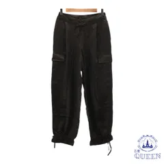 ☆美品 HIROKO KOSHINO ヒロココシノ ボトムス カーゴパンツ カジュアル 七分丈 レディース ブラウン 9 日本製 901-11579 送料無料 古着