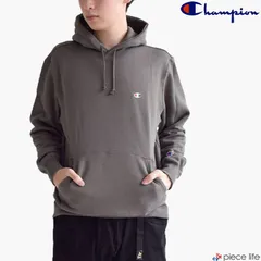 正規取扱店チャンピオン パーカー Champion スウェット クルーネック 裏起毛  メンズ レディース 男女兼用 定番 カジュアル  S M L XL XXL C3-Y139 081ダークグレー（裏起毛）