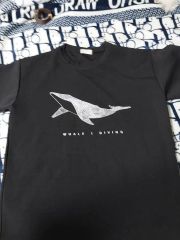 クジラショートスリーブ T シャツのサムネイル