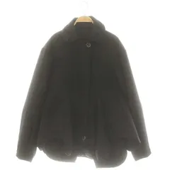 エンフォルド ENFOLD 25SS フレアコートベスト VEST ON FLARE COAT アウター フルジップ ライナー付き 38 黒 ブラック /YQ ■OSのサムネイル