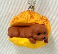 【中古】キーホルダー・マスコット(キャラクター) トイプークリーム(茶) 「いぬぱん4」