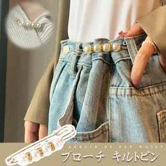 6BAOY016キルトピン ストールピン スカーフ留め ブローチ 安全ピン