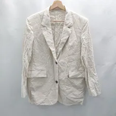 ◇ ⊇ ADAM ET ROPE アダム エ ロペ 長袖 ジャケット サイズF ベージュ レディース E  【1503050003438】