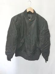 ◇ ⊇ GU ジーユー 長袖 ヒートパデッドMA-1ブルゾン サイズXS ブラック メンズ E  【1407100000340】