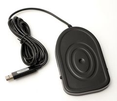 USBフットスイッチ（シングル） FS2019UA メタルフットスイッチ