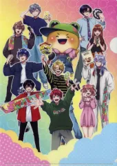 【中古】クリアファイル カラフルピーチ A4クリアファイル 「カラフルピーチ×カラオケまねきねこ」