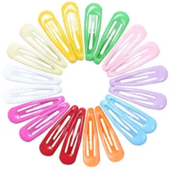 ヘアアクセサリー ヘアピン 前髪 サイドクリップ 固定 カラフルなピン 女の子 金属ヘアクリップ 子供 パッチヘアクリップ かわいい 子供ヘアクリップ ファッション 固定ヘアクリップ 20pcs ヘアクリップ 10色