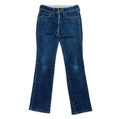 LEVI'S LADY STYLE TA705-0003 ストレッチ ブーツカットデニム インディゴ レディースS サイズ27 リーバイス