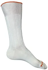 【新品 / 未使用】ADRIAN(アドリアン) フィロスコッチアコットン使用ソックス（ラテ）イタリア製