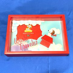 WESTLAND  SNOOPY スヌーピー  3D シャドーボックス フォトフレーム　写真立て 立体