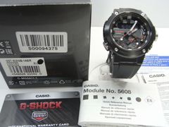 【美品】CASIO(カシオ) G-SHOCK  GST-B200B-1AER G-STEEL タフソーラー Bluetoothﾓﾊﾞｲﾙﾘﾝｸ  ブラック文字盤