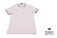 【中古】パーリーゲイツ｜pearly gates｜刺繍入り半袖ポロシャツ｜メンズゴルフウェア｜5