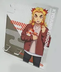 【中古】スマホ・モバイルスタンド(アクリル) 煉獄杏寿郎 オリジナルアクリルスマホスタンド 「鬼滅の刃 ～無限列車編～×ローソン スマホくじ」 鬼滅の刃コース景品