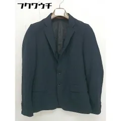 ◇ JOURNAL STANDARD ジャーナルスタンダード 2B シングル 長袖 テーラードジャケット サイズ M ネイビー メンズ  【1109090015761】のサムネイル