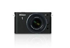 【中古】Nikon ミラーレス一眼カメラ Nikon 1 (ニコンワン) J1 (ジェイワン) 標準ズームレンズキット ブラックN1 J1HLK BK