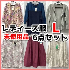 未使用品　レディース服　まとめ売り　6点セット　Lサイズ　GU/AYA/associer他　トップス/カットソー/スカート他　通勤/通学/春夏物　現状品　MO5-021