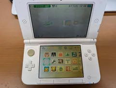 Nintendo3DS LL 本体 ミントホワイト ニンテンドー3DS LL 動作確認済み/充電器付き