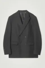 cos ダブル ブレスト ブレザー 44