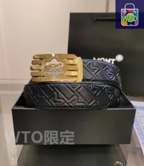 【今日特価】Montblanc メンズオートベルト