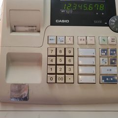 電子 レジスター CASIO カシオ計算機 100ER ②